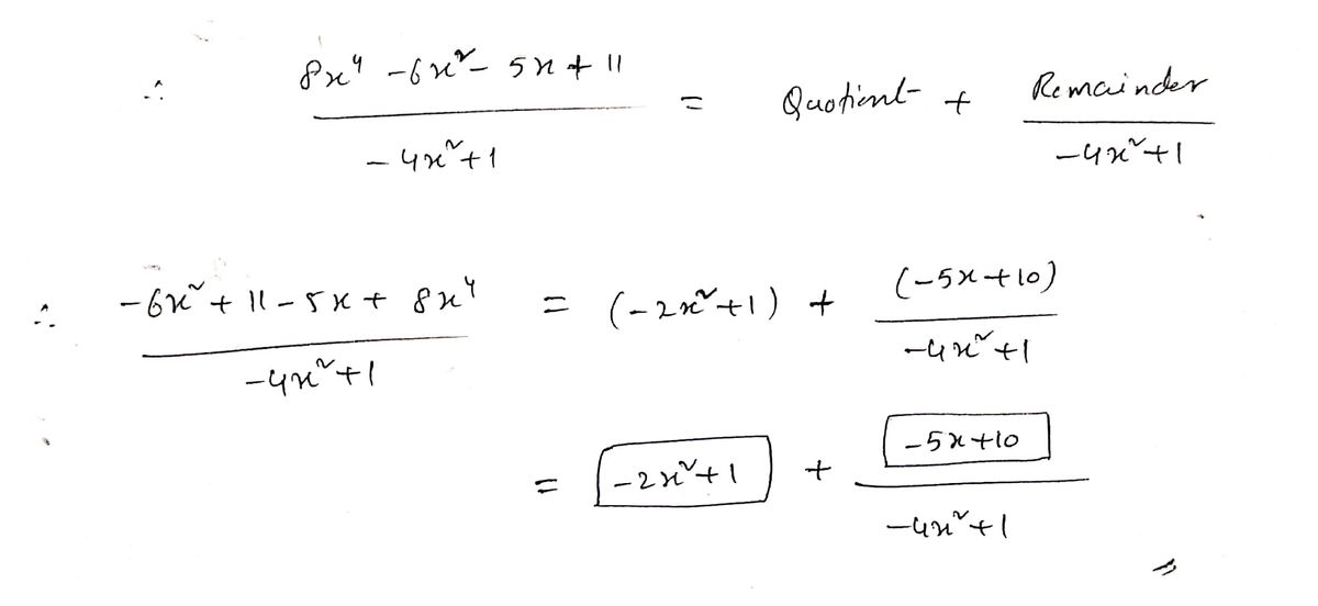 Algebra homework question answer, step 2, image 1